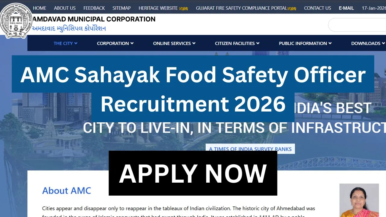 AMC-Sahayak-Food-Safety-Officer-Recruitment-2026